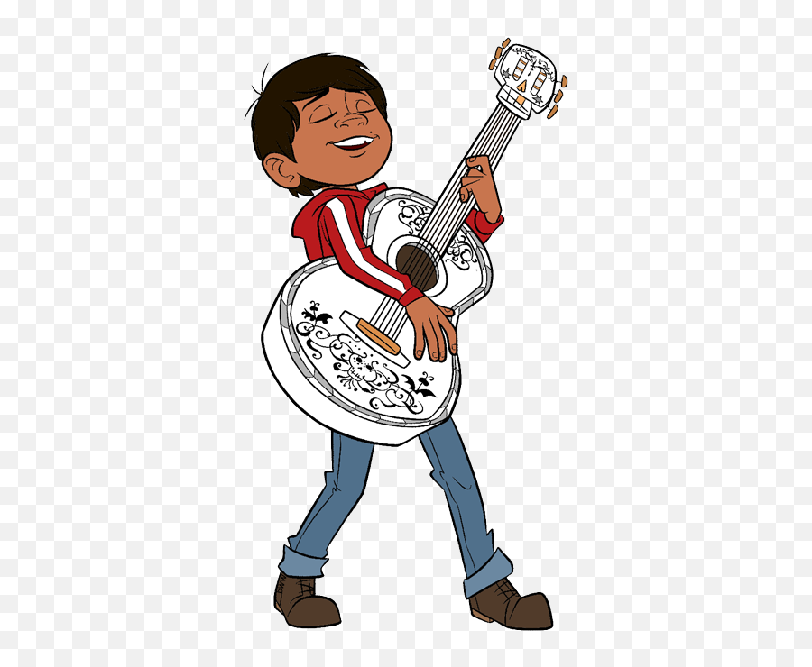 Musician Clipart Movie Coco Transparent - Coco Miguel Playing Guitar Png,Coco Png