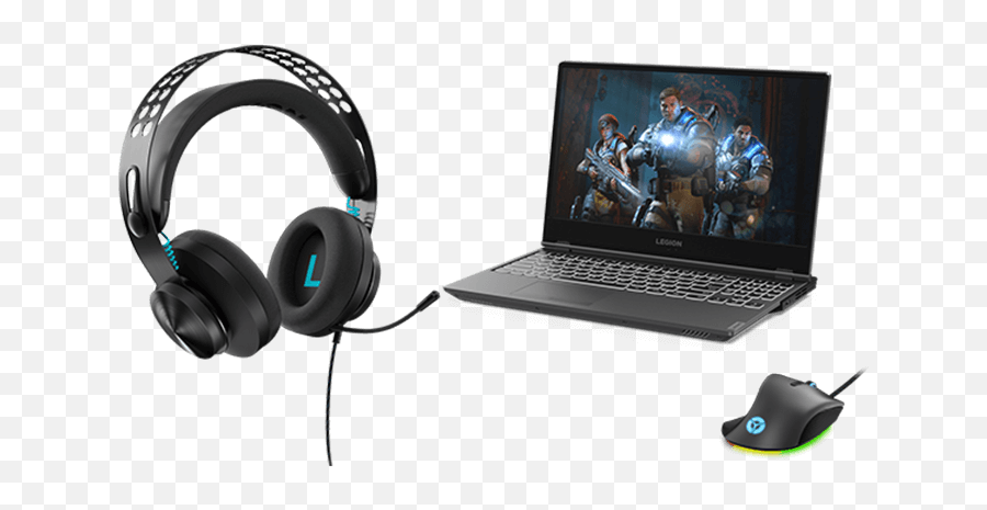 Legion H300 Headset - Lenovo Legion H300 Headset Png,Gaming Headset Png