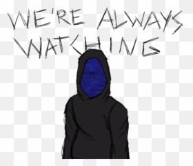 Pin - Hoodie Png,Slender Man Transparent