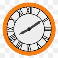 Clock Time Icon - Back To The Future Tower Time png