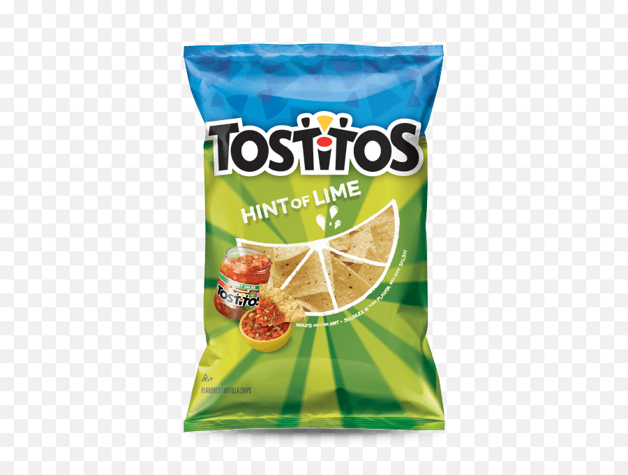 Download Hd Tostitos Hint Of Lime Flavored Tortilla Chips - Tostitos Original Png,Lime Transparent Background