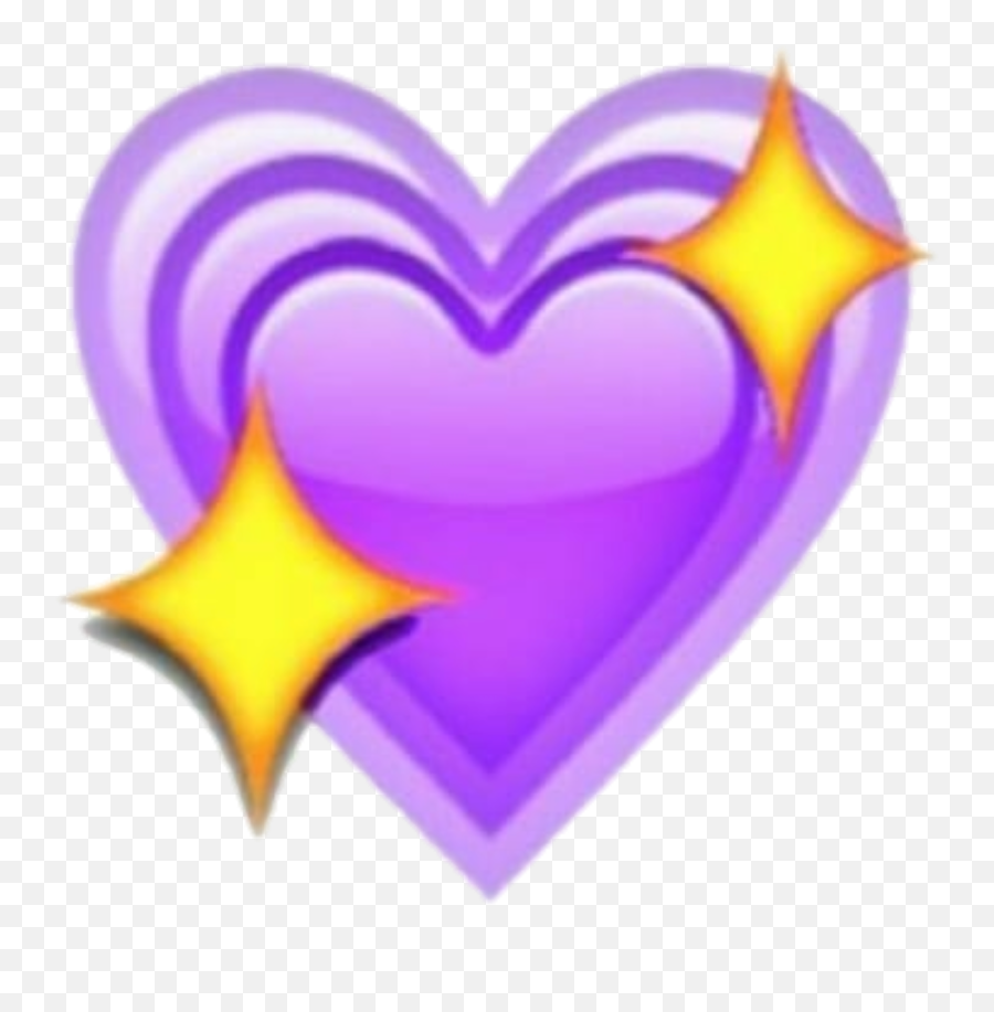 Emojis Png Emoticon Overlays Art Pieces Smileys - Heart Heart Purple Transparent Emoji,Emoji Hearts Png