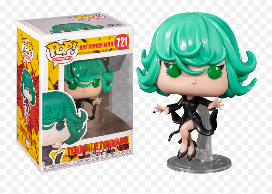 Funko Pop One Punch Man - Terrible Tornado 721 Chase Chance Pop Animation One Punch Man Terrible Tornado Png,One Punch Man Logo