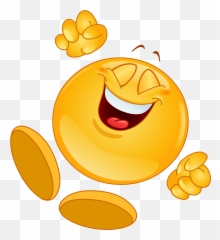 Relaxing Emoji Decal - Cheerful png
