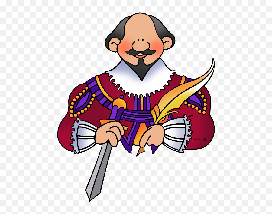 William Shakespeare Clipart - Shakespeare Clipart Free Png,Shakespeare Png