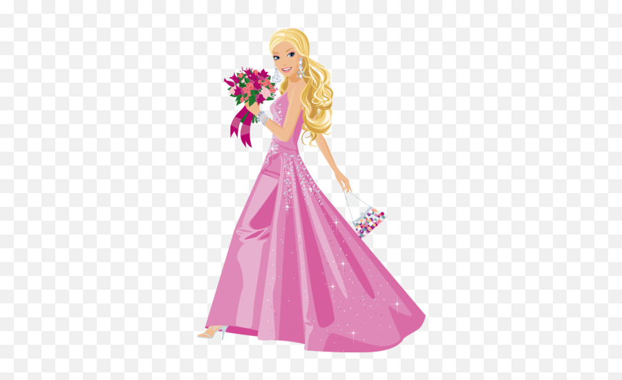 Barbie - Barbie Cartoon Png Transparent Png Original Size Babi Girl Cartoon Png,Barbie Transparent