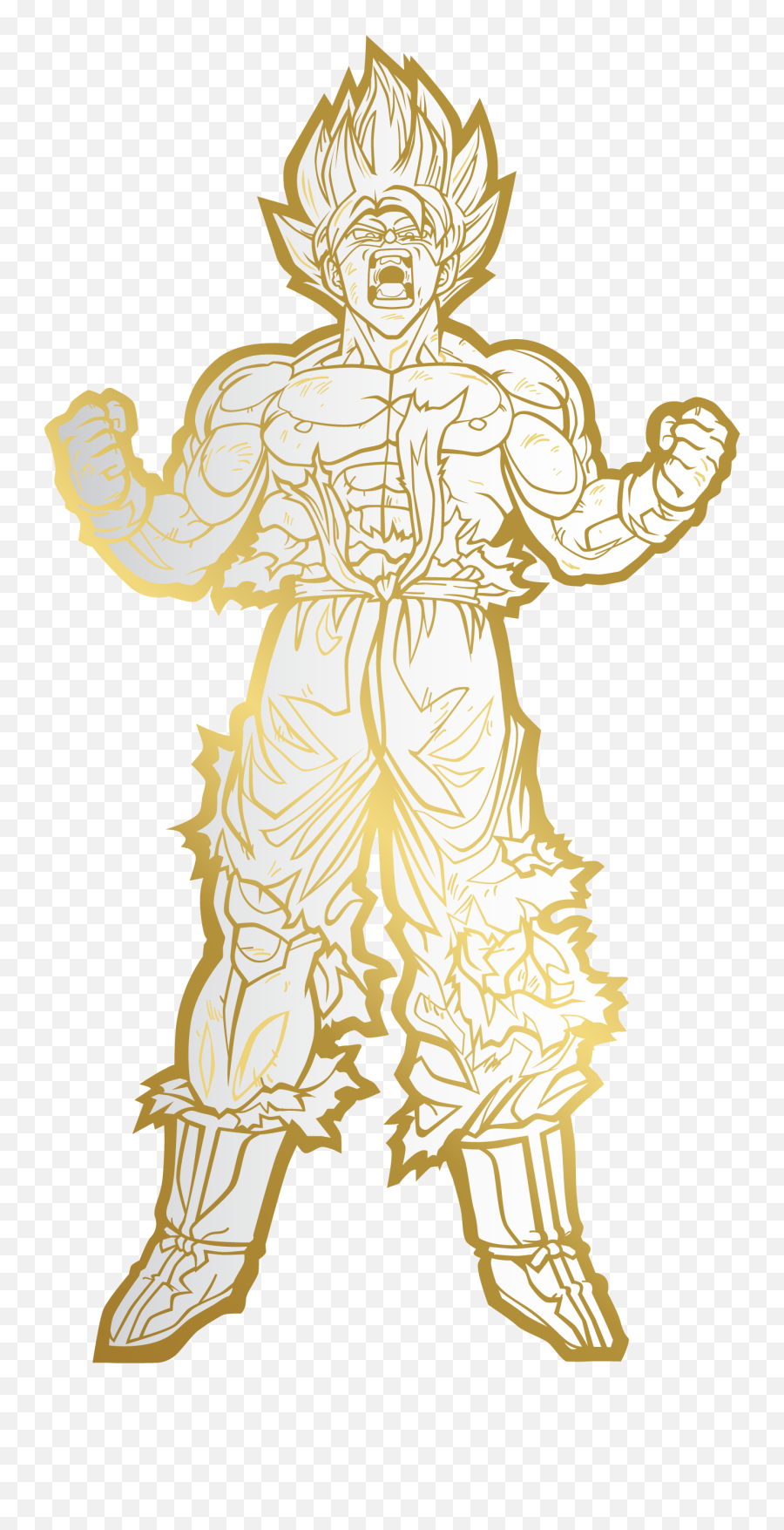 Super Saiyan Goku - Drawing Of Dragon Ball Super Characters Png,Super Saiyan Transparent