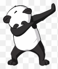 Dab - Panda Haciendo El png