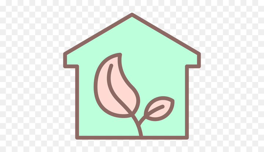 Plant Inside House Icon - Transparent Png U0026 Svg Vector File Mao Segurando Uma Planta Desenho,House Icon Transparent