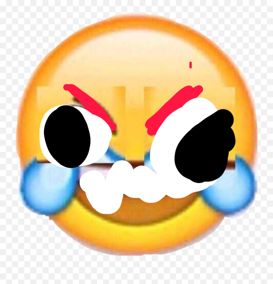 Laughing Crying Mad Emoji - Crying Laughing Mad Emoji Png,Laugh Cry Emoji Png