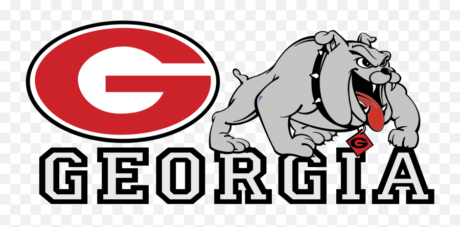 Georgia Bulldogs Logo Png Transparent - University Of Georgia Logo Free Clip Art,Georgia Logo Png