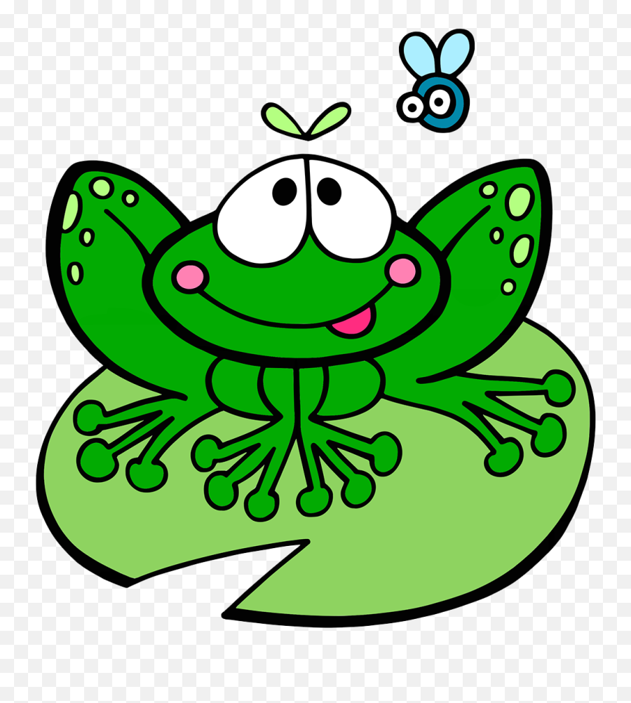 Frog Lily Pad - Clipart Frog On Lily Pad Png,Lily Pad Png