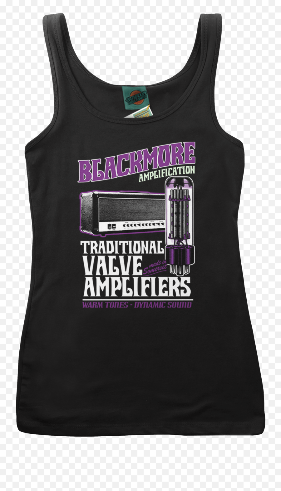 Ritchie Blackmore Inspired Valve Ampflifiers Deep Purple T - Active Tank Png,Deep Purple Logo