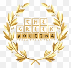 Download Greek Happy Thanksgiving Png - Transparent Background Gold Wreath