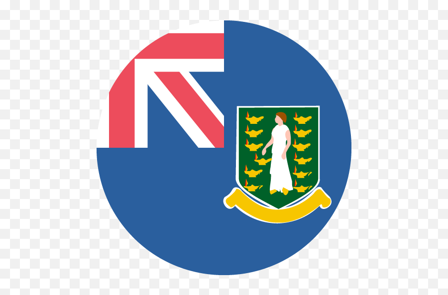 British Virgin Islands Icon 1 - British Virgin Islands Flag Vector Png,British Flag Icon