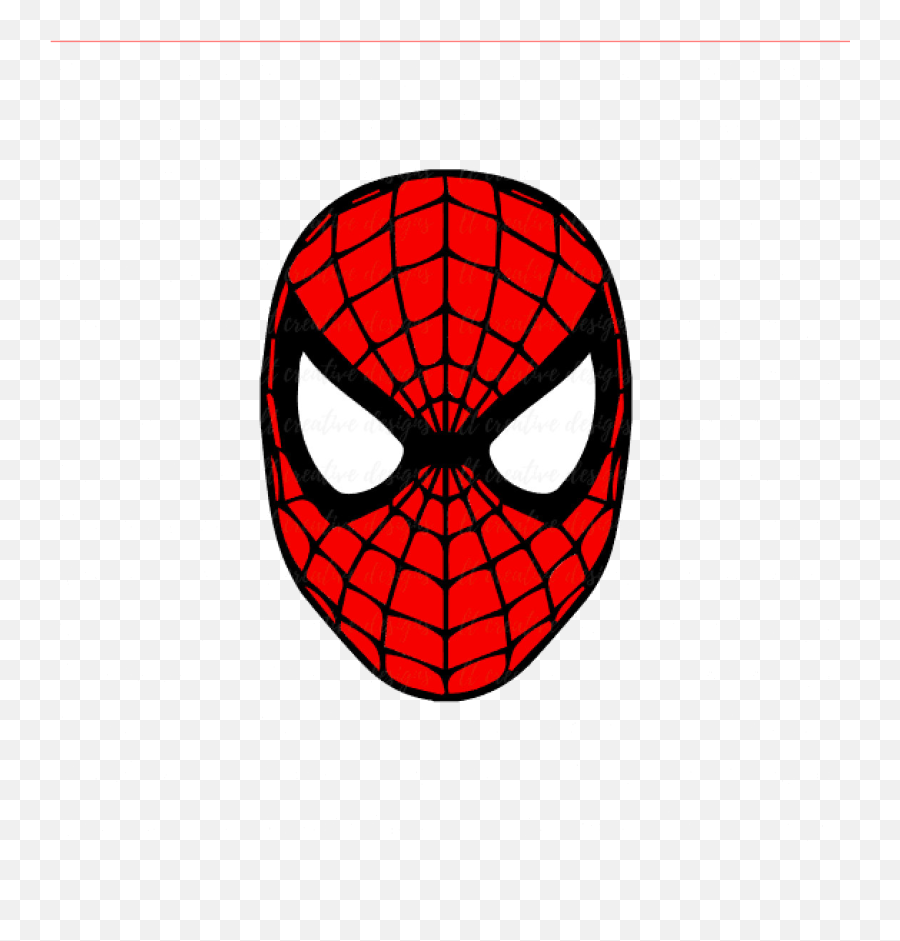 Spiderman Face Clipart Free Best - Transparent Spiderman Face Png ...