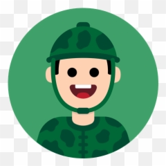 Free Soldier Icon Of Flat Style - Available in SVG PNG EPS AI Woman Png Purple