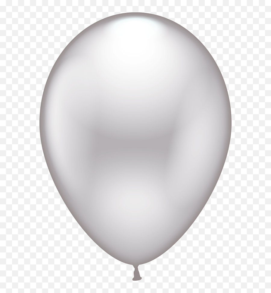 Metallic White Balloons Png Image - White Metallic Balloons,White Balloons Png