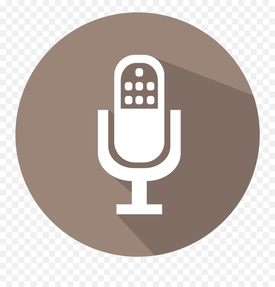 Free Flat Icon Microphone 1196958 Png With Transparent - Micrófono Vector Podcast,Podcast Microphone Icon