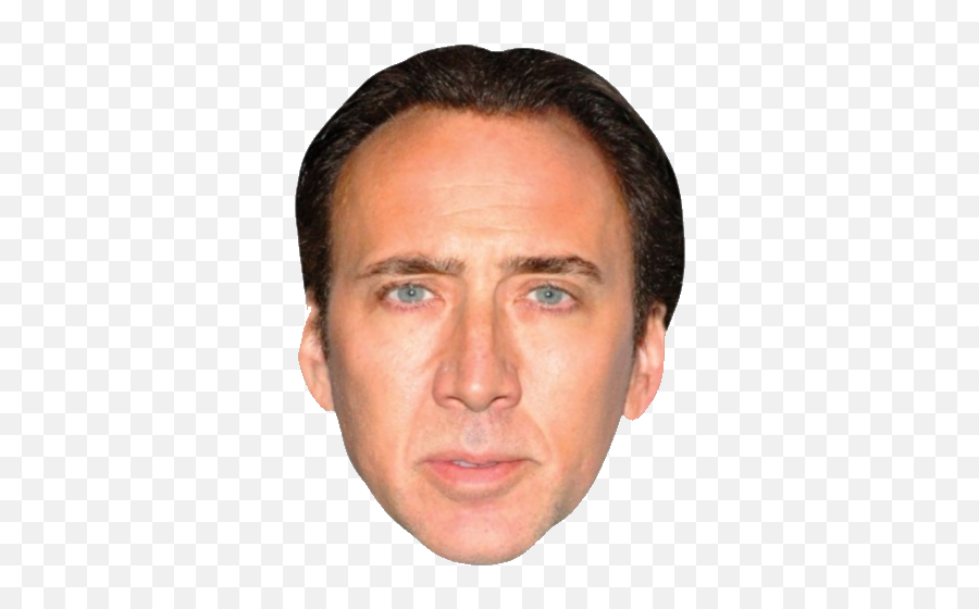 Nick Cage Png 5 Image - Nicolas Cage Face Print,Cage Transparent