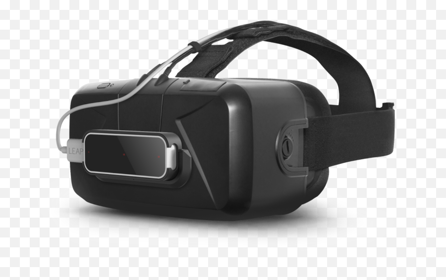 Oculus Rift Virtual Reality Headset - Leap Motion On Vr Png,Vr Headset Png