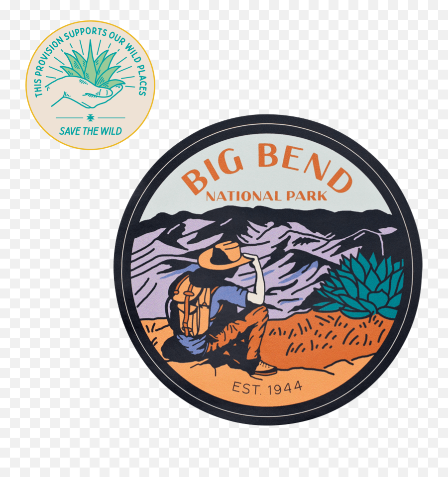 Big Bend National Park Sticker - National Park Patches Png,Icon Die Cutting