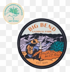 Big Bend National Park Sticker - Patches png