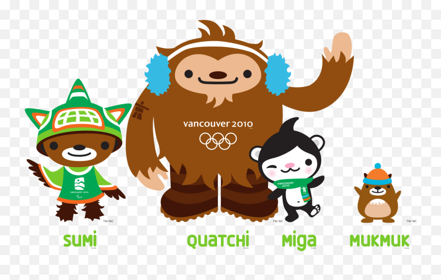 Miga Quatchi Sumi And Mukmuk - Wikipedia Vancouver Olympics Mascots Png,Anime Girl Icon Livejournal