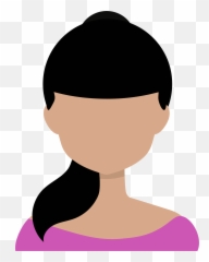 Shoulderheadsilhouette Png Clipart - Royalty Free SVG Avatar Female Icon Png