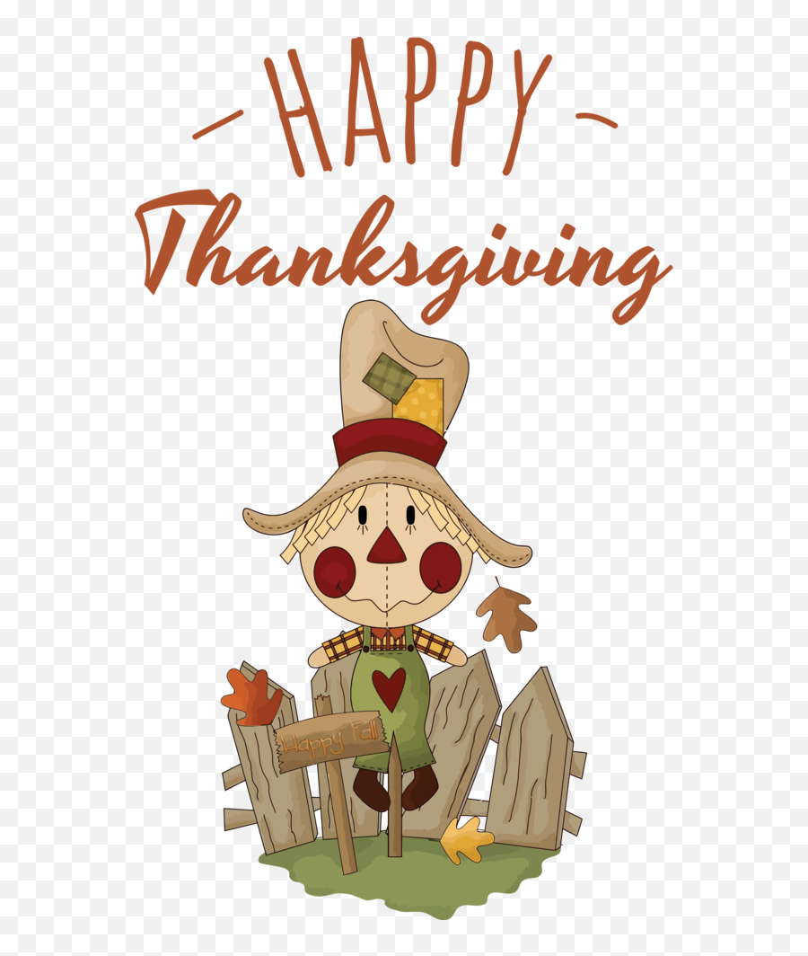 Thanksgiving Clip Art For Fall Icon Cartoon Happy - Autumn Happy Fall Clipart Png,Thanksgiving Icon
