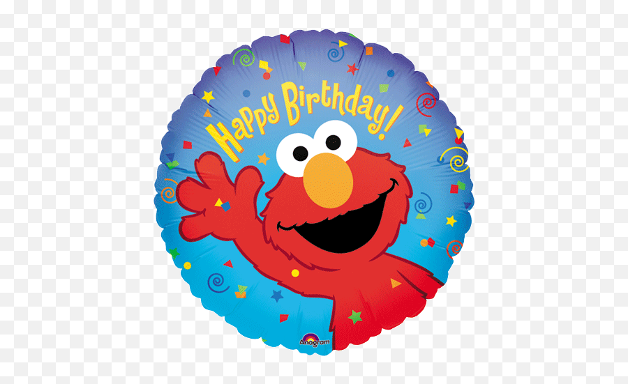 Elmo Birthday Balloon - Elmo Birthday Png,Elmo Transparent