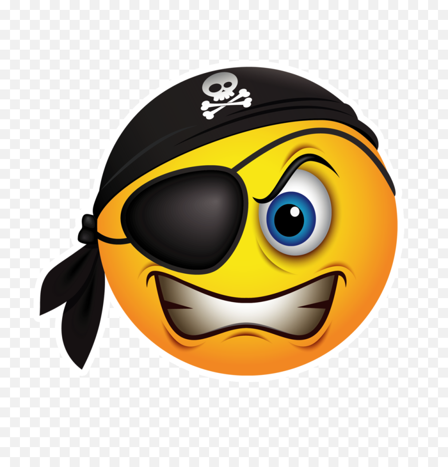 Smile Emoji Png - Pirate Emoji Png,Smile Emoji Transparent