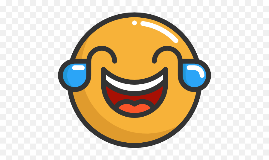 Laugh Face Emoji Png Image - Laugh Emoji Png Transparent,Laughing Face Emoji Png