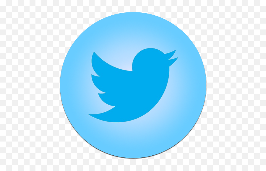 Blue Twitter Icon - Twitter Logos Over Time Png,Twitter Logo Color
