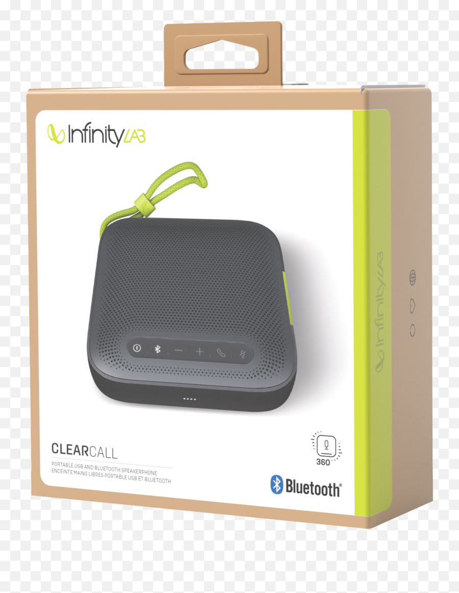 Clearcall Portable Usb And Bluetooth Speakerphone - Infinitylab Clearcall Draagbare Usb En Voor Heldere Handsfree Gesprekken Png,Wd My Passport Icon