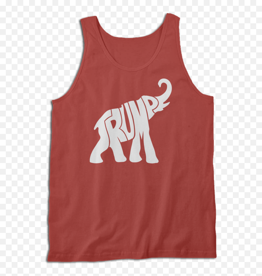 Trump Elephant Silhouette U2013 Brave New Look - Trump Elephant Tee Png,Elephant Silhouette Png
