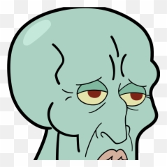 Download Handsome Squidward - Transparent png