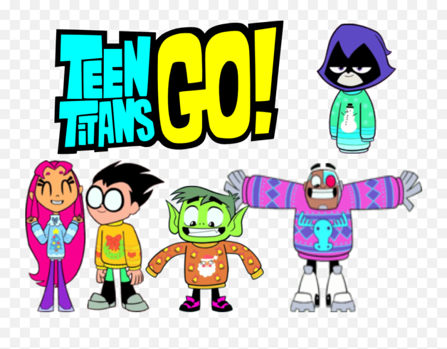 Teen Titans Clipart - Teen Titan Go Christmas Png,Teen Titans Logo Png