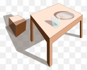 Table Png Clip Arts For Web - Clip Arts Free Png Backgrounds Plate Is On The Table,Table Clipart Png