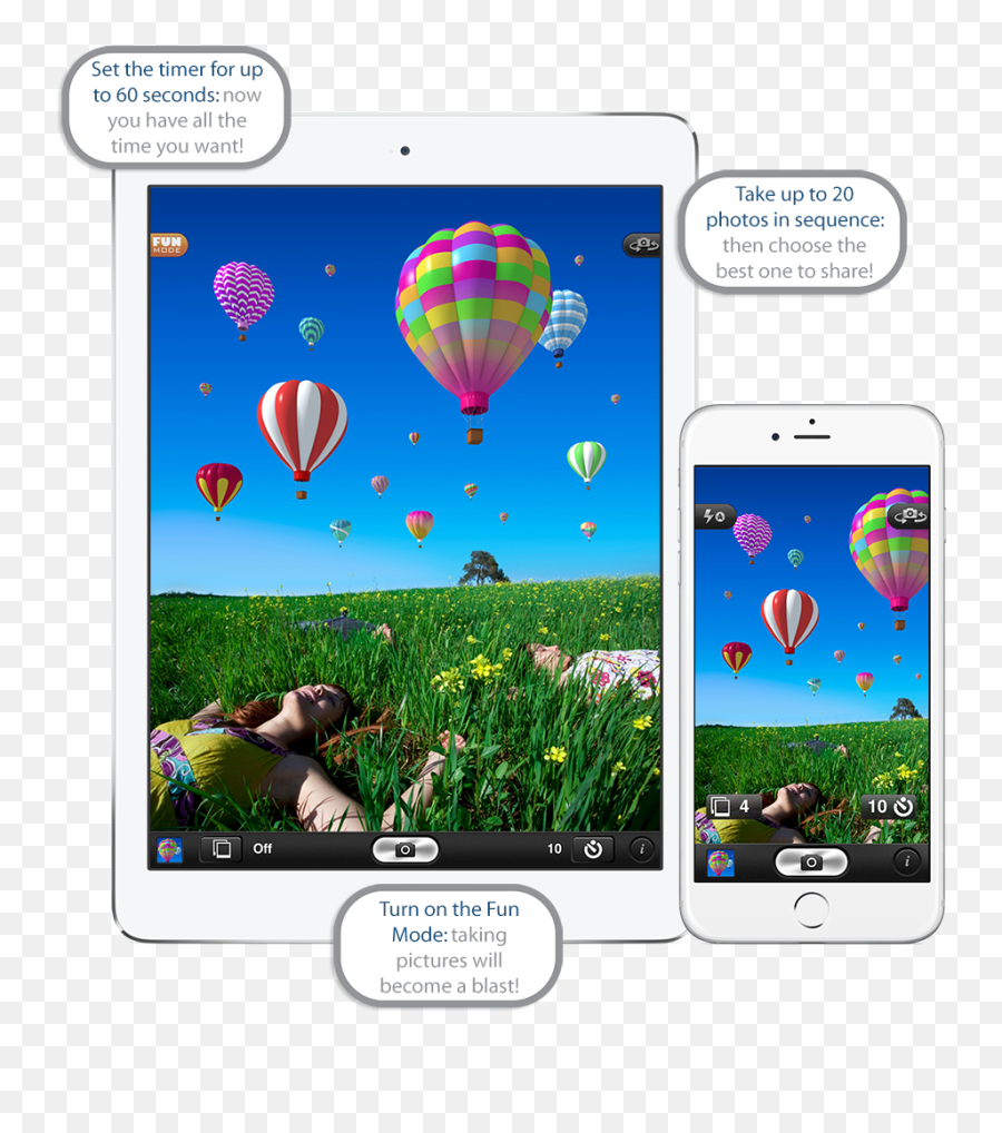Download Prevent Camera Shake Caused By Contact With The - Hot Air Balloon Png,Iphone Camera Png