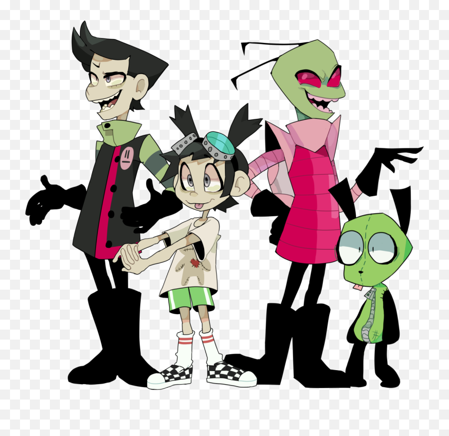 Mothman Clipart Gravity Falls - Invader Zim Gir Human Invader Zim Gravity Falls Png,Mothman Png