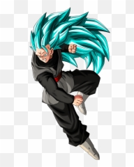 Black Goku Ssgss 3 By Narutosonic666 Gotenks Ssj - Goku Ssj3 Vs Majin Buu Png,Gotenks Png