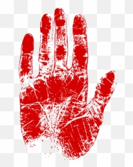 Download Free Png Red Palm Print - DLPNGcom Hand Png
