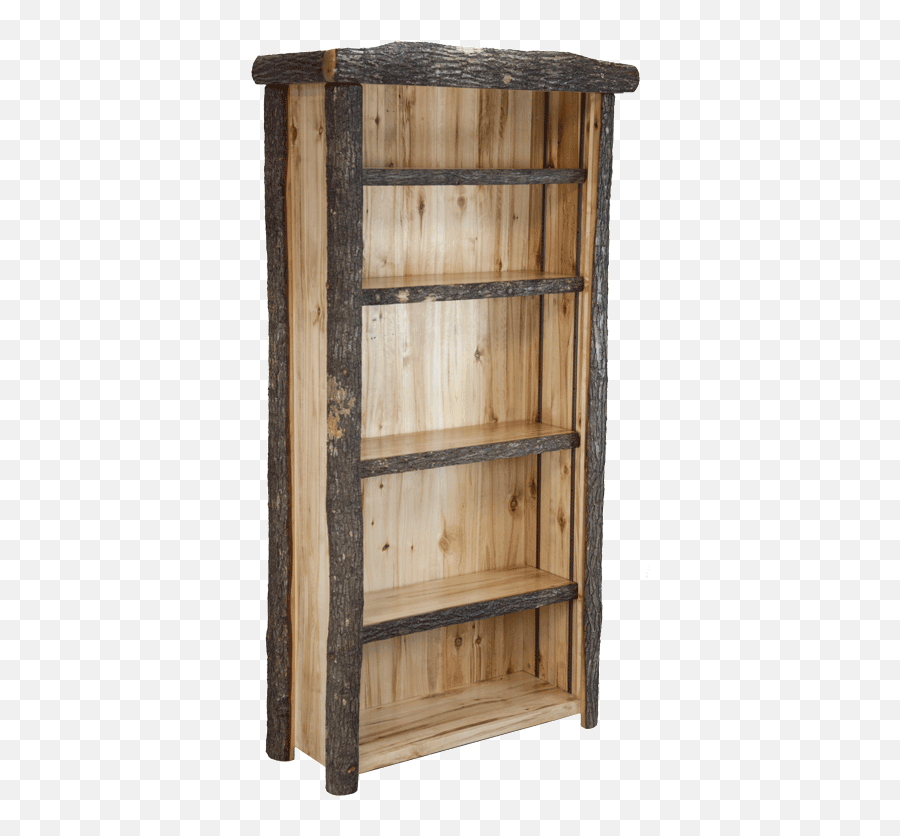 Aspen Log 60 Inch Tall Bookcase Rustic Furniture Of Utah - Bookcase Png,Bookcase Png