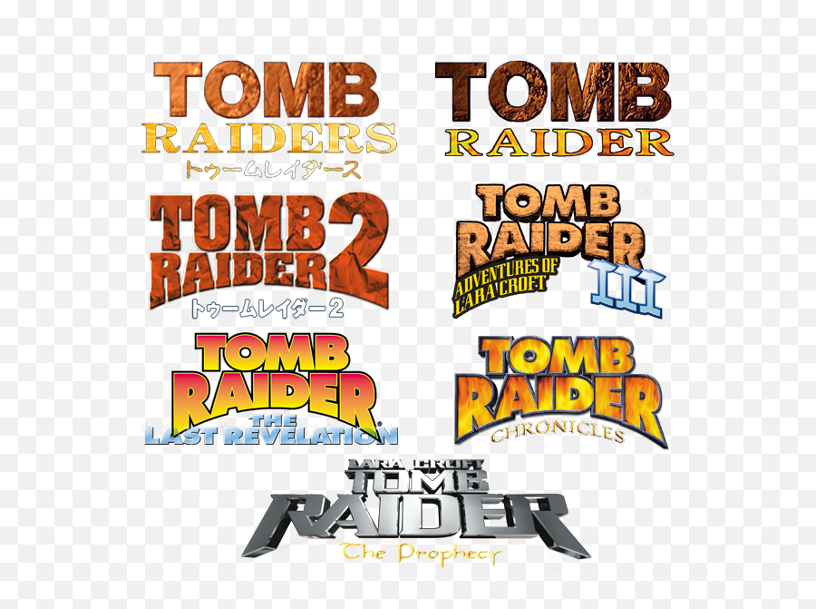 Download Tomb Raider The Prophecy Lara - Tomb Raider 2 Logo Png,Tomb Raider Logo