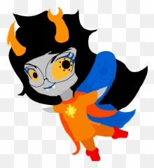God Tier Vriska By Thedarkesslight Gif - Cartoon Png,Vriska Transparent
