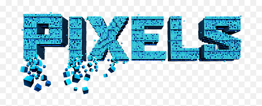 Pixels Movie Logo Transparent Png - Pixels Movie Logo Png,Movie Logo