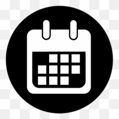 Download Free Png Calendar - Black And White Event Logo