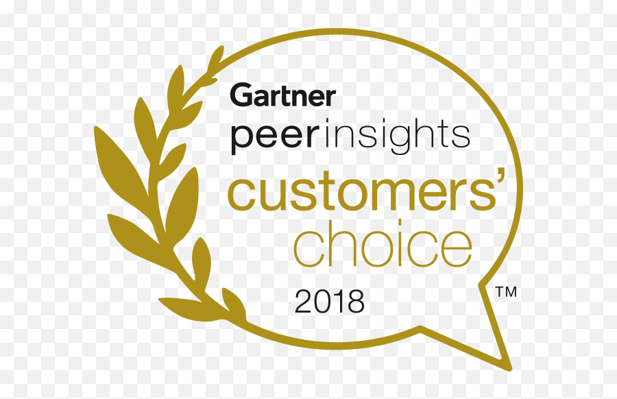 2018 Gartner Peer Insights - Gartner Peer Insights Customer Choice Png,Firewall Png