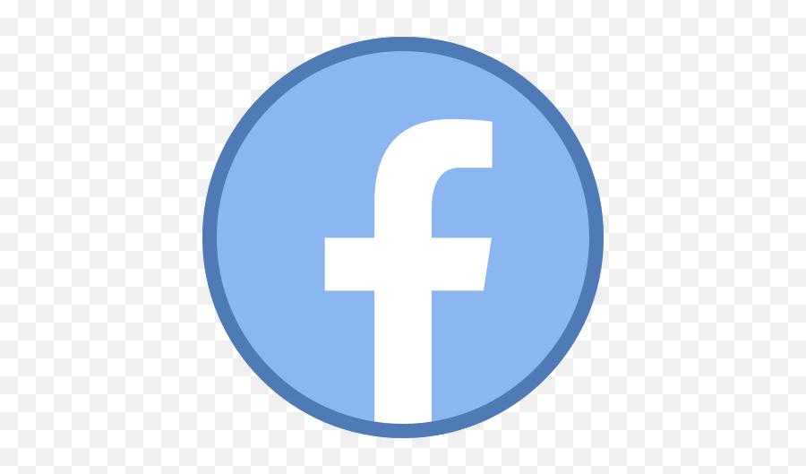 Facebook Icon - Cross Png,Facebook Logo Circle Png